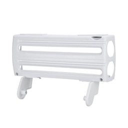 Suporte Porta Rolo 3 em 1 Papel Toalha Alumínio Pvc Cortador Deslizante - 1