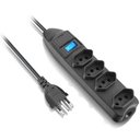 Ver imagem 1 de Régua Extensora Force Line 10a 12 Tomadas Bivolt para Rack Padrão 19 Polegadas
