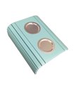 Ver imagem 3 de Kit 2un Esteiras Braço De Sofá Azul Bebe Porta Copo Alumínio.
