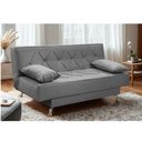 Ver imagem 1 de Sofá Cama 1,80m Istambul Suede Cinza Mirra Decor