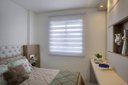 Ver imagem 2 de Persiana Rolo Dupla Double Vision Tecido Translucido (1,80Lar. x 1,50Alt.) Branco - Vogaflex
