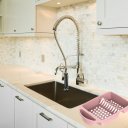 Ver mais imagens de Escorredor de Louças Para Pratos Copos Talheres - Rosa