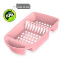 Ver imagem 4 de Escorredor de Louças Para Pratos Copos Talheres - Rosa