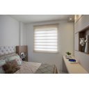 Ver imagem 2 de Persiana Rolo Dupla Double Vision Tecido Translucido (2,00Lar. x 1,80Alt.) Mescla - Vogaflex