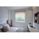 Ver imagem 2 de Persiana Rolo Dupla Double Vision Tecido Translucido (1,60Lar. x 1,80Alt.) Mescla - Vogaflex