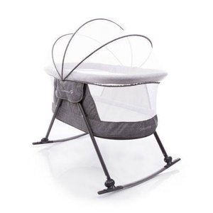 Berço Portátil Dreamy Cinza com Mosquiteiro - Safety 1St