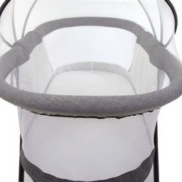 Berço Portátil Dreamy Cinza com Mosquiteiro - Safety 1St - 4