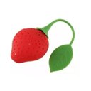 Ver imagem 1 de Infusor De Chá Ervas Filtro Difusor Silicone Morango