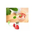 Ver imagem 4 de Infusor De Chá Ervas Filtro Difusor Silicone Morango