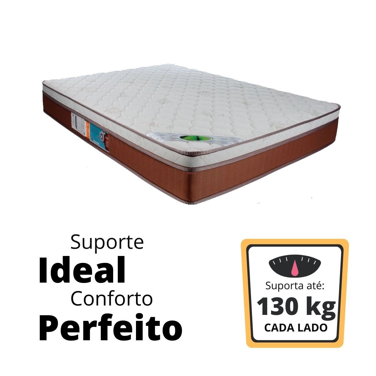 Cama Box Casal Com Baú Preto + Colchão Luckspuma Molas Ensacadas Caribe 138x188 - 5