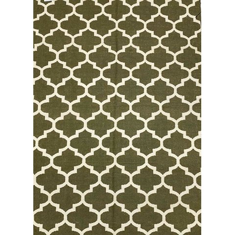 Tapete Kilim Two Tone 151x242 Verde