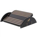 Ver imagem 2 de Suporte Ergonomico para Pés com Regulagem Preto Madeir Stalo