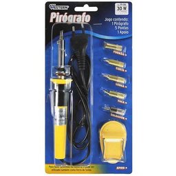 Pirógrafo Gravador Soldador Western 5 Pontas 30w 127v - 2
