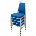 Ver imagem 1 de Kit com 4 Cadeiras Empilháveis Linha Hotel Plus Azul