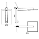 Ver imagem 5 de Chuveiro Lorenzetti Acqua Century Preto 5500w