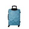 Mala Média para Viagem Abs American Tourister Universe Cadeado Integrado Rodas 360º Verde Petroleo - 4