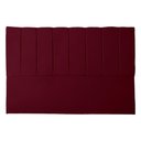 Ver imagem 1 de Cabeceira Casal King Estofada para Cama Box Dália Suede Bordo