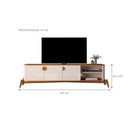 Ver imagem 3 de Rack para Tv 75 Polegadas Adamantina 1800 Off White Nature