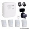 Kit Alarme Residencial Empresarial 4 Setor + 4 Sensores IVP Pet Com Fio ECP - 1