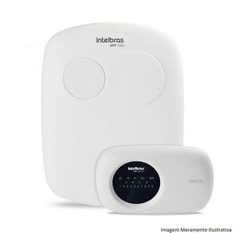 Central de Alarme Intelbras Amt 2110 com Teclado Xat 3000 Led