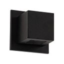 Ver imagem 4 de Arandela Box Cubo Pequena 2 Fachos Preta Parede Muro St1318