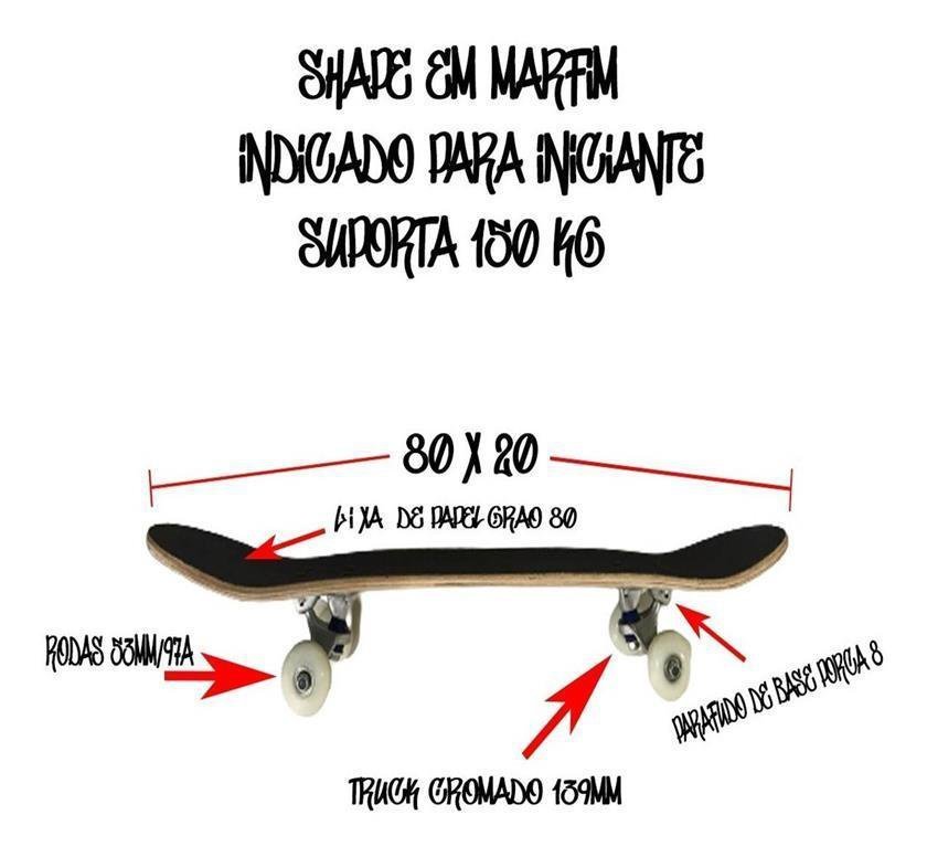 Skate Montado Genuine 8.0 Baby - 4
