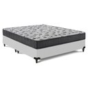 Ver imagem 1 de Cama Box com Colchão Queen ISO 100 D33 Espuma Branco Ortobom