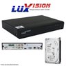 DVR Luxvision ECD-ALL 1080N 4Ch 720P + HD 500GB Pipeline de CFTV - 1