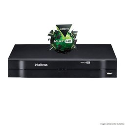 Kit Cftv 4 Câmeras VHD 1010B Bullet 720p Dvr 4 Canais Intelbras MHDX + HD 1TB - 2