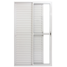 Porta Balcão 3 Folhas Veneziana 210x120 Branco Linha 22 - 1