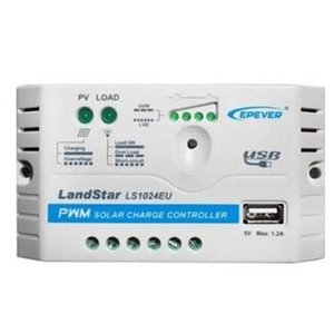 Controlador de Carga Epever 10A USB (12/24V) Landstar LS1024EU