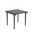 Ver imagem 1 de Mesa de Jantar Quadrada Linea Rivatti Area Externa Polipropileno (PP) Azul Aura Tampo Quadrado 80 cm