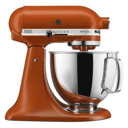 Kitchenaid Artisan 5qt Mixer com Bowl Inox, Laranja Queimada - 1