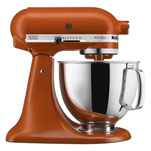 Kitchenaid Artisan 5qt Mixer com Bowl Inox, Laranja Queimada