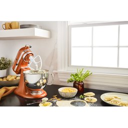 Kitchenaid Artisan 5qt Mixer com Bowl Inox, Laranja Queimada - 6