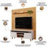 Rack para Sala Eva com Painel Ripado Tv 75 Pol Lexa D05 Cedro Bali - Lyam Decor - 4