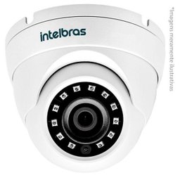 Kit Cftv 4 Câmeras VHD 3120D 720P 2,8mm DVR Intelbras MHDX 1004 + ACESSORIOS - 3