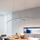 Ver imagem 2 de Pendente Tagne Led 24w 3000k Bivolt (a) 10cm X (l) 90cm X (p) 3,8cm Alumínio Preto