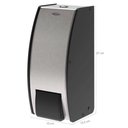 Ver imagem 4 de 4 Dispensers de Parede para Sabonete Espuma Inox 800ml Brinox Decorline para Banheiro