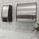 Ver imagem 5 de 4 Dispensers de Parede para Sabonete Espuma Inox 800ml Brinox Decorline para Banheiro