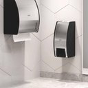 Ver imagem 2 de 4 Dispensers de Parede para Sabonete Espuma Inox 800ml Brinox Decorline para Banheiro