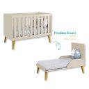Ver imagem 3 de Quarto de Bebê Berço + Cômoda 3 Gavetas Areia Theo Madeira