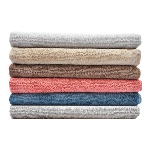 Kit 120 Pano 35x35 Toalha Mágica de Microfibra Super Absorção