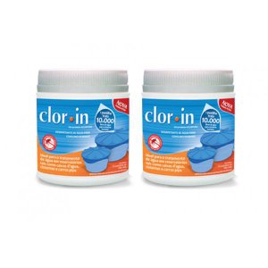 Kit 2 Clorin Pastilha de Água Consumo Humano Aquapura 10000l
