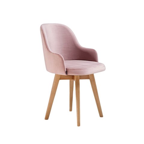 Cadeira Queen: Elegância em Madeira com Opção Fixa ou Giratória Tolle Móveis Uee102