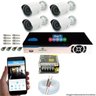 Kit Cftv 4 Câmeras AHD-M 720p Dvr 4 Canais Newprotec 5 em 1 Full HD + Acessórios - 1