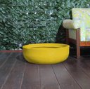 Ver imagem 2 de Vaso Planta 55x20 Bacia Cuia Polietileno - AMARELO GIRASSOL 007