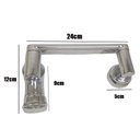 Ver imagem 2 de Torneira Ajustavel Monocomando Quente Frio Cromada Lavabo