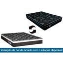 Ver imagem 3 de Cama Box Casal: Colchão Espuma D33 Plumatex Selectus + Base Crc Suede Black (138x188)