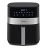 Fritadeira Air Fryer Midea Smart Chef Plus Preta 6l 110v Mad600010apkw1 - 1